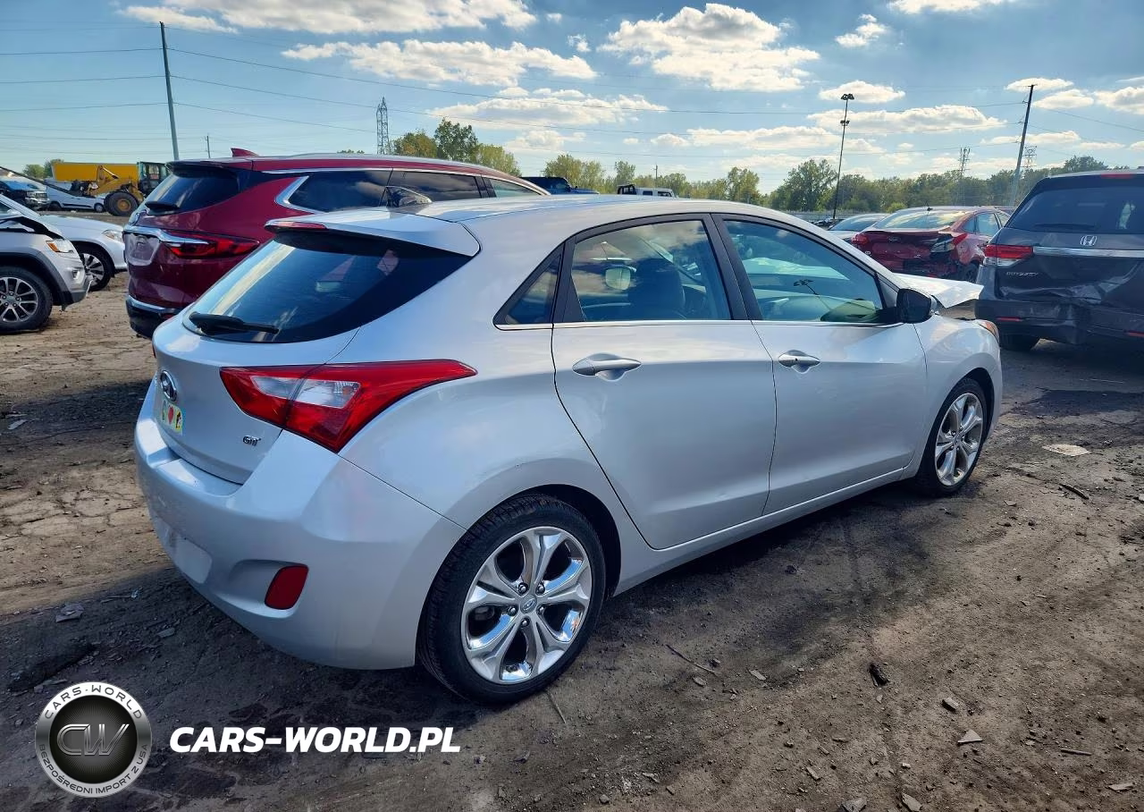 2013 Hyundai Elantra Gt Base VIN:KMHD35LE9DU123030 - 3