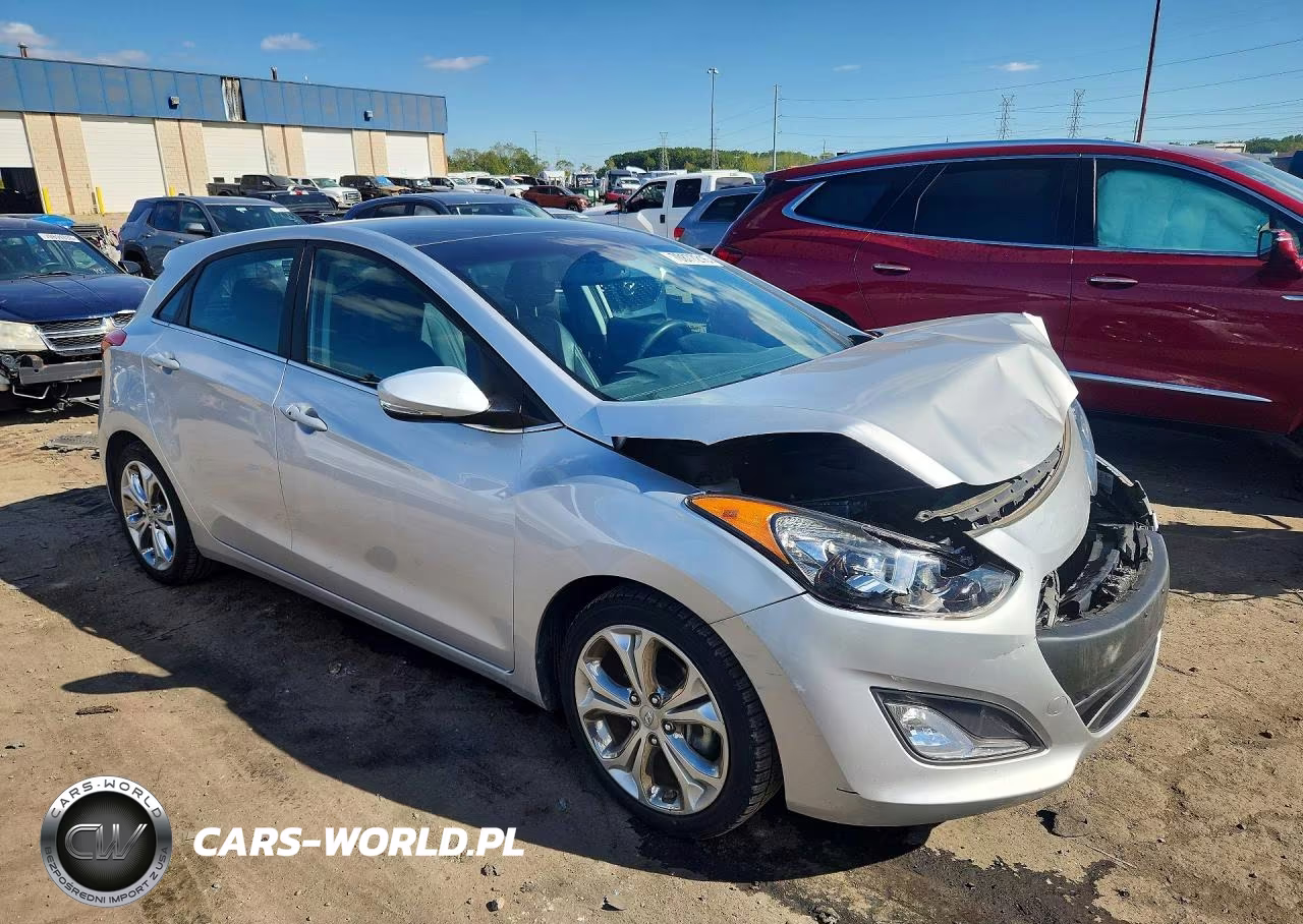 2013 Hyundai Elantra Gt Base VIN:KMHD35LE9DU123030 - 4