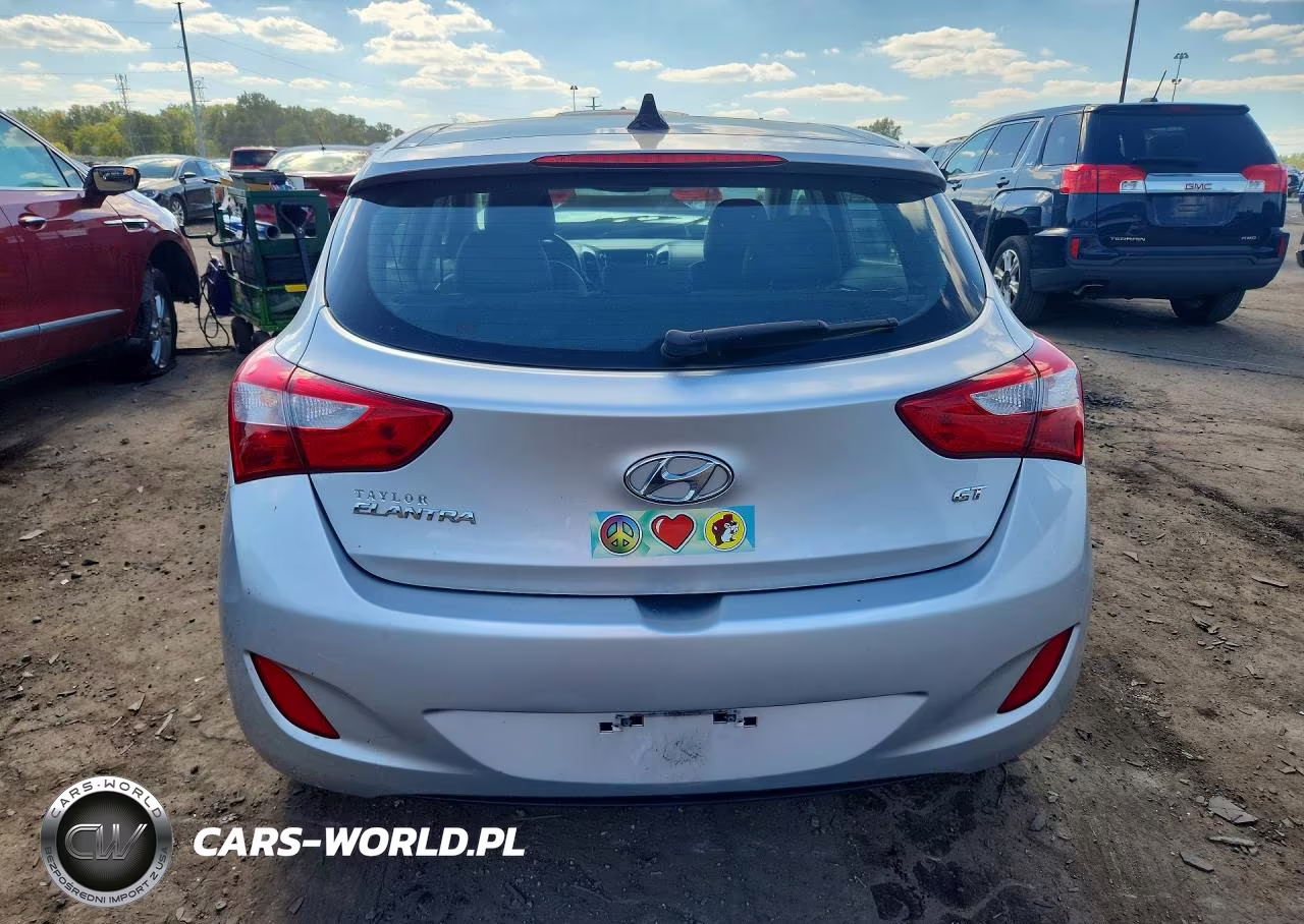 2013 Hyundai Elantra Gt Base VIN:KMHD35LE9DU123030 - 6