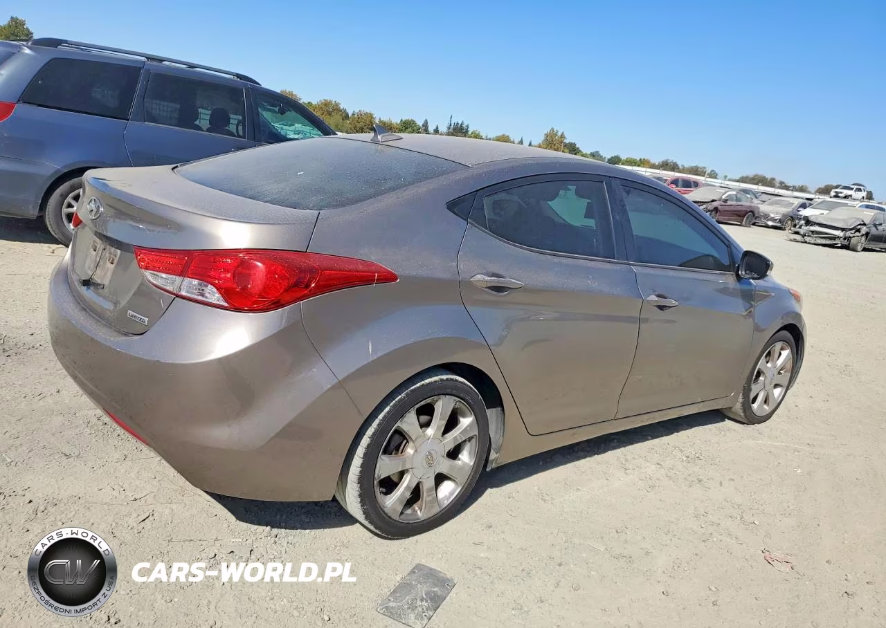 2013 Hyundai Elantra Limited VIN:5NPDH4AE0DH302957 - 3