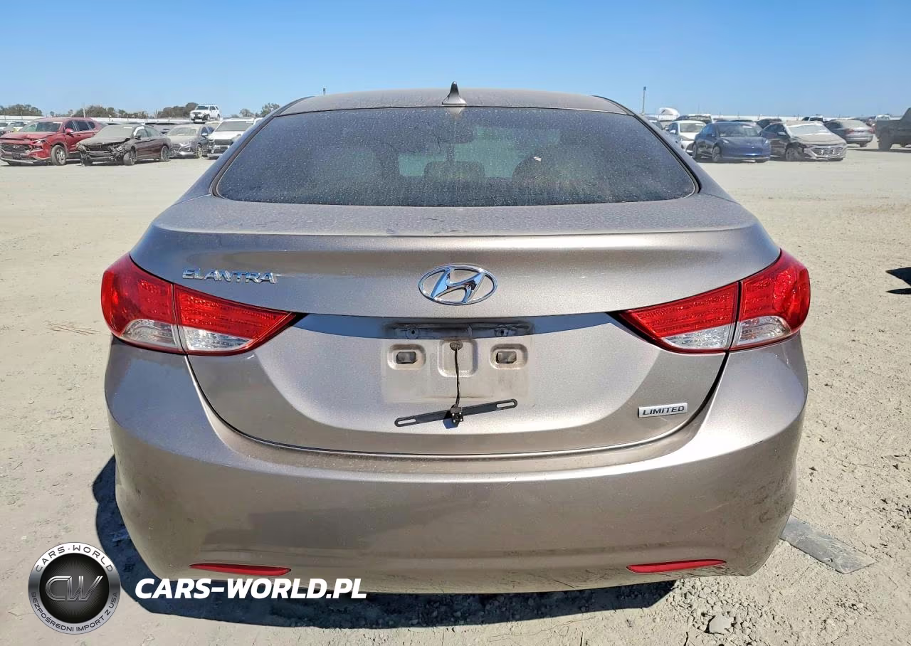 2013 Hyundai Elantra Limited VIN:5NPDH4AE0DH302957 - 6