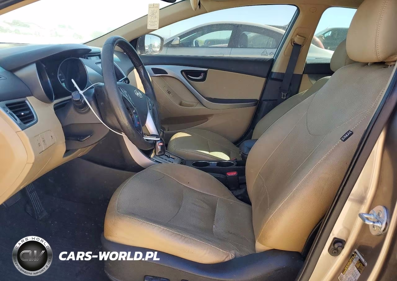 2013 Hyundai Elantra Limited VIN:5NPDH4AE0DH302957 - 7