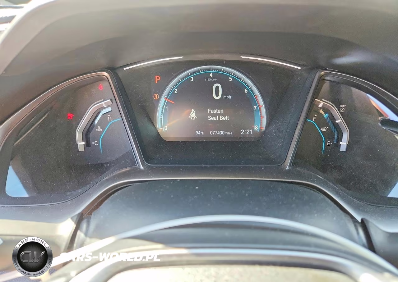 2020 Honda Civic Ex VIN:SHHFK7H6XLU420360 - 9