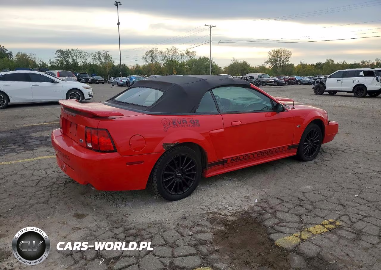 2003 Ford Mustang Gt VIN:1FAFP45XX3F385903 - 3