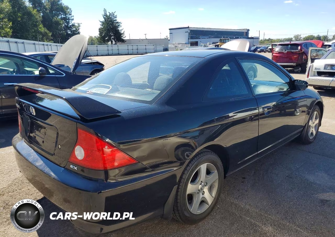 2004 Honda Civic Ex VIN:1HGEM22954L011406 - 3