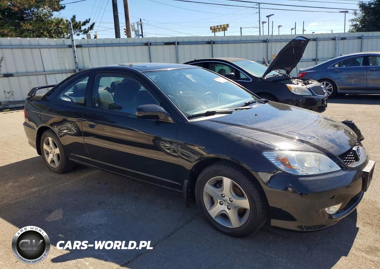 2004 Honda Civic Ex VIN:1HGEM22954L011406 - 4