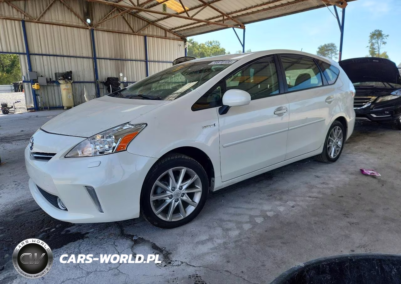 2014 Toyota Prius V Five VIN:JTDZN3EU9EJ006418 - 1