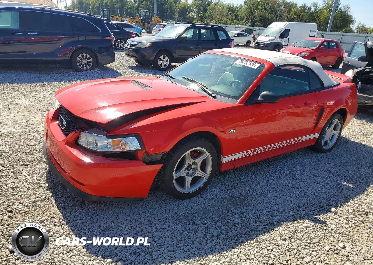 2000 Ford Mustang Gt VIN:1FAFP45X7YF265869 - 1