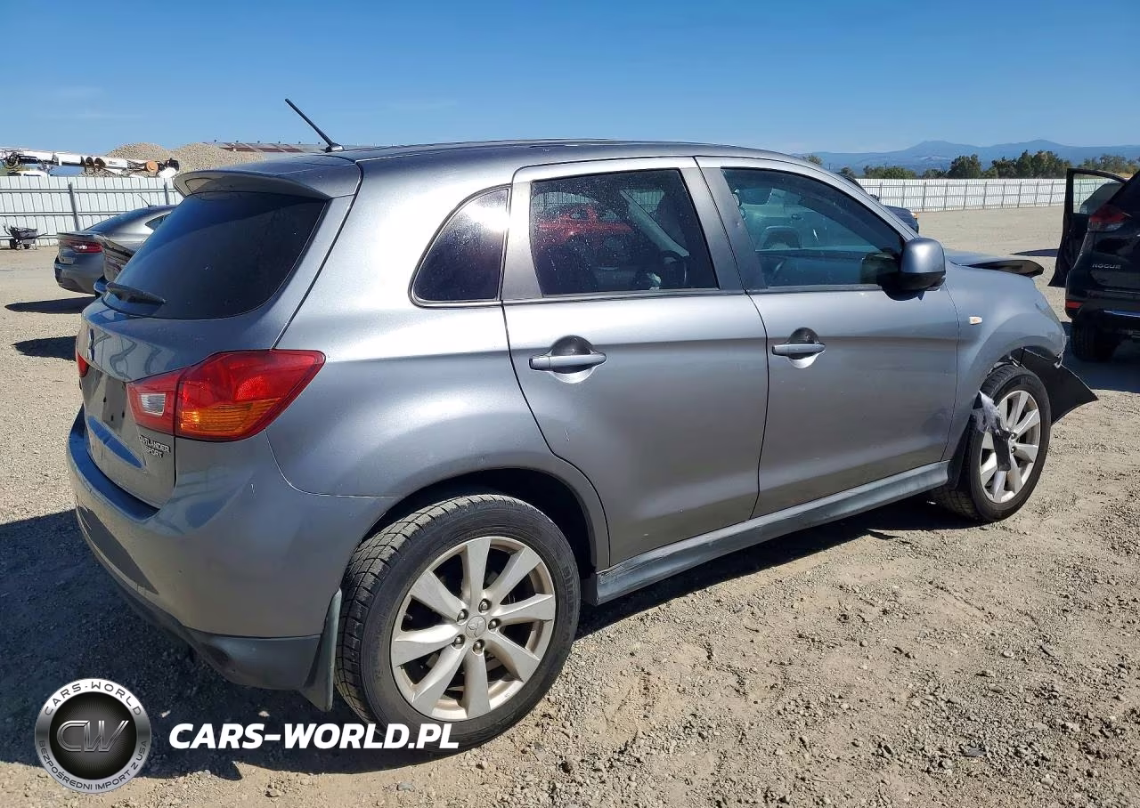 2014 Mitsubishi Outlander Sport Es VIN:4A4AP3AU6EE030304 - 3