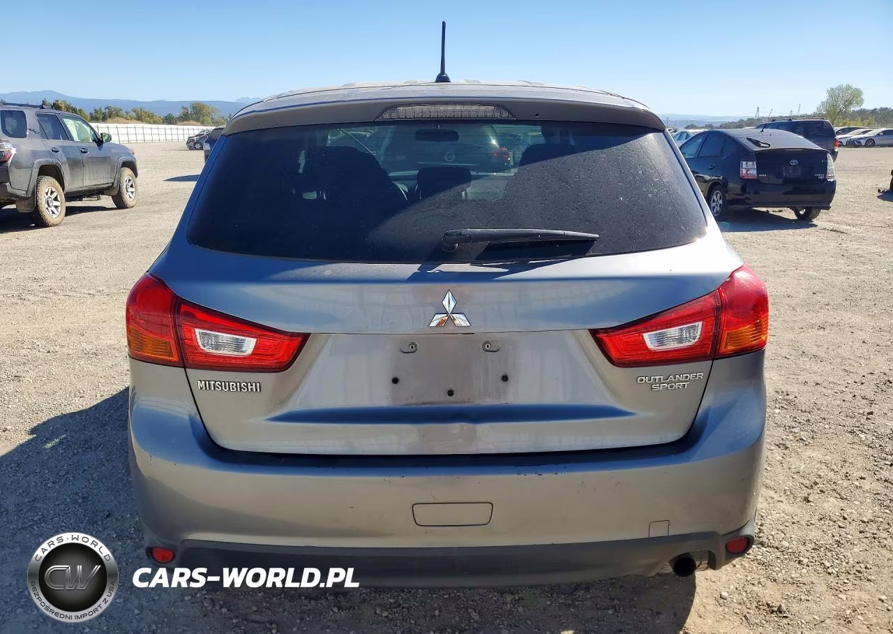 2014 Mitsubishi Outlander Sport Es VIN:4A4AP3AU6EE030304 - 6
