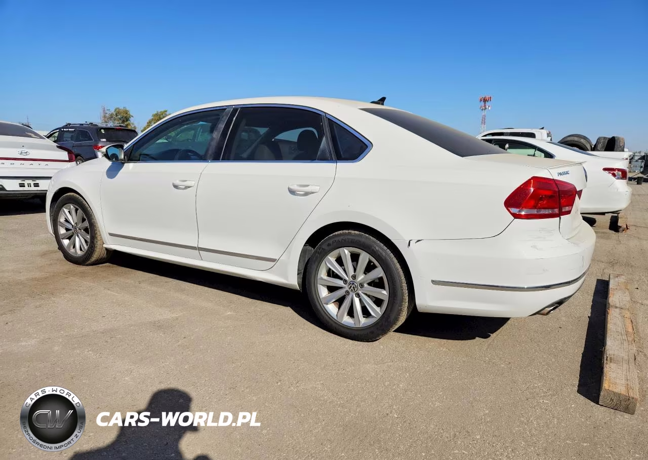 2012 Volkswagen Passat Sel VIN:1VWCP7A38CC065611 - 2