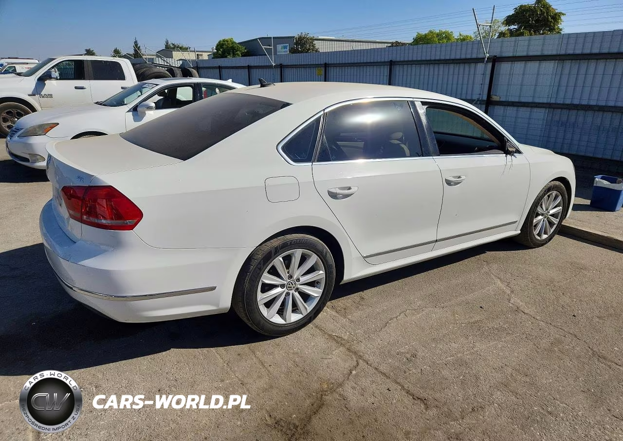 2012 Volkswagen Passat Sel VIN:1VWCP7A38CC065611 - 3