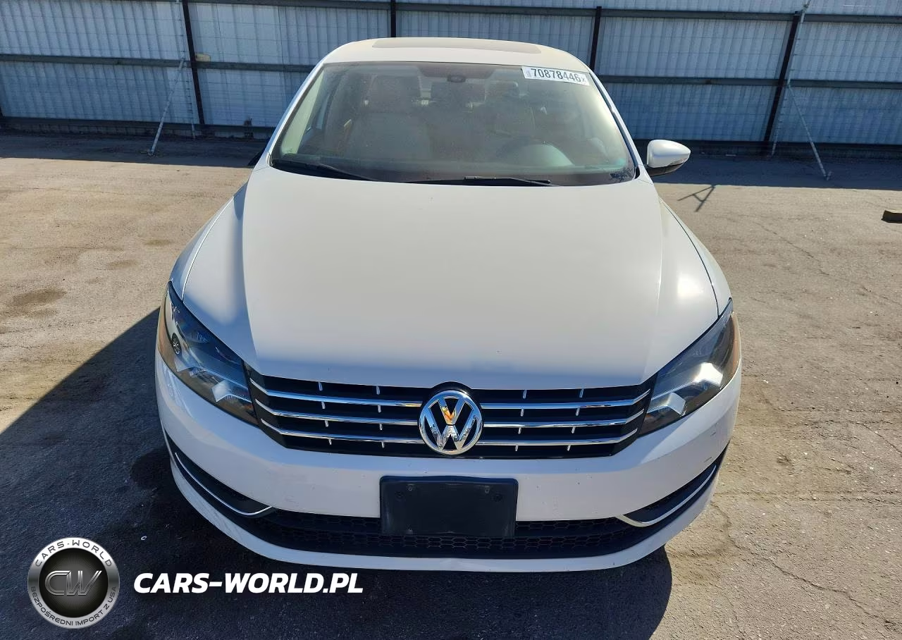 2012 Volkswagen Passat Sel VIN:1VWCP7A38CC065611 - 5