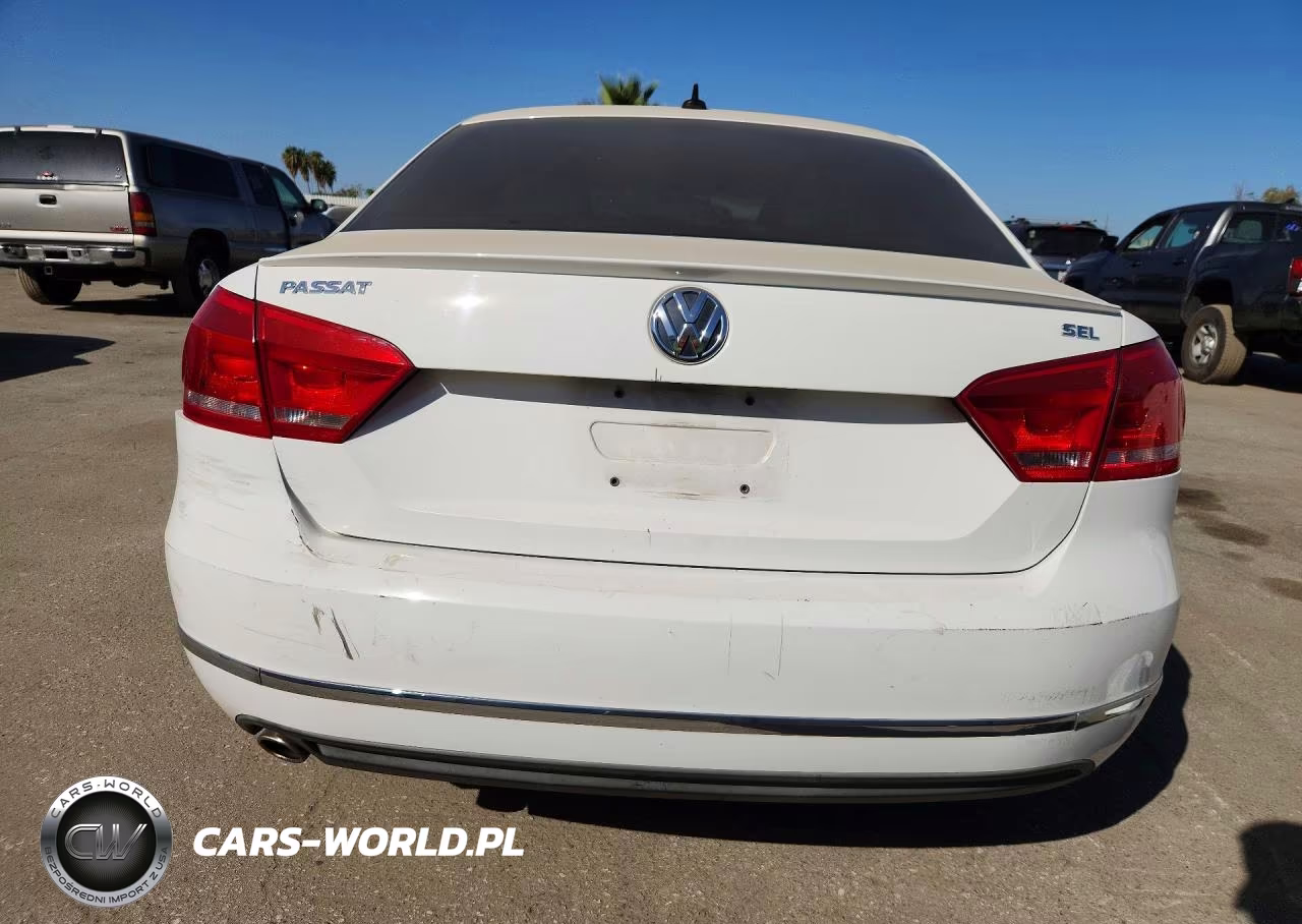 2012 Volkswagen Passat Sel VIN:1VWCP7A38CC065611 - 6
