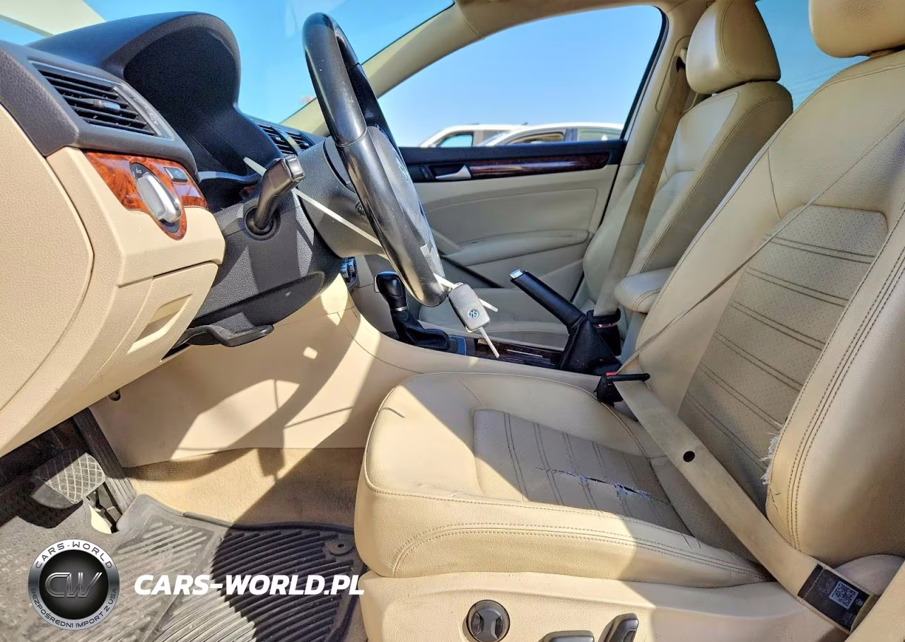 2012 Volkswagen Passat Sel VIN:1VWCP7A38CC065611 - 7