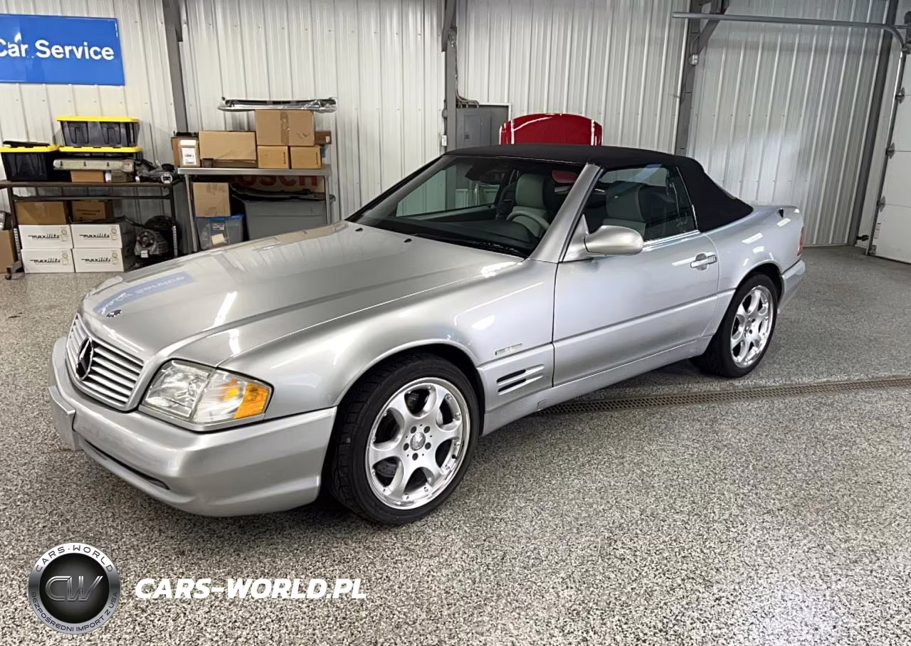 2002 Mercedes-Benz Sl 500 VIN:WDBFA68F62F202794 - 2
