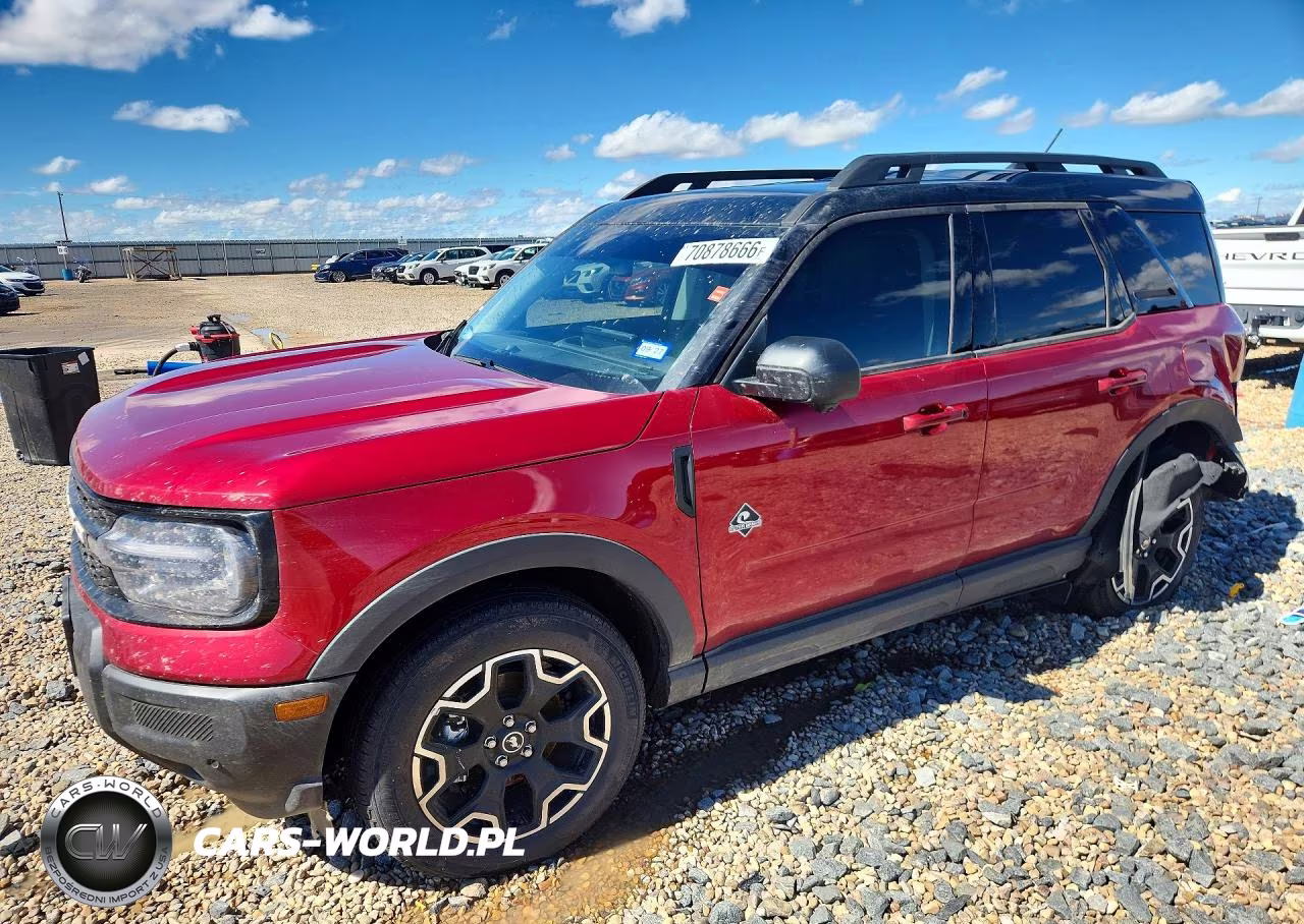 2025 Ford Bronco Sport Outer Banks VIN:3FMCR9CN1SRF41605 - 1