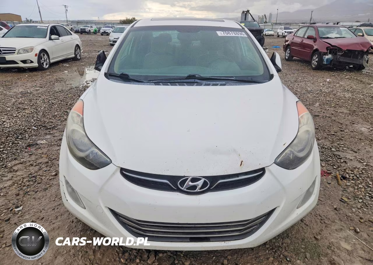 2013 Hyundai Elantra Limited VIN:5NPDH4AEXDH244453 - 5