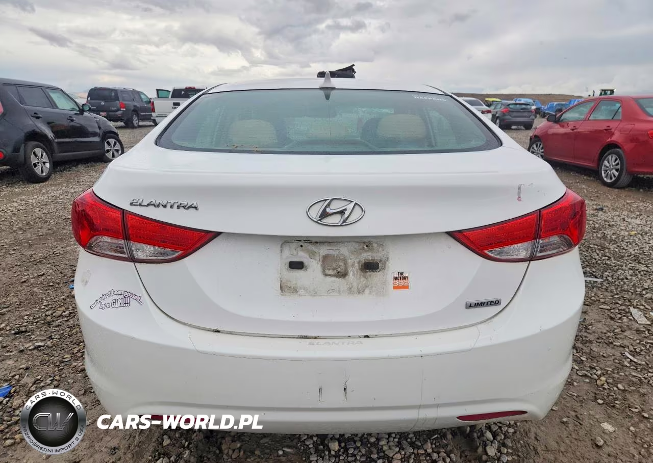 2013 Hyundai Elantra Limited VIN:5NPDH4AEXDH244453 - 6