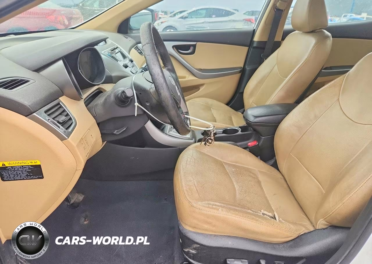 2013 Hyundai Elantra Limited VIN:5NPDH4AEXDH244453 - 7