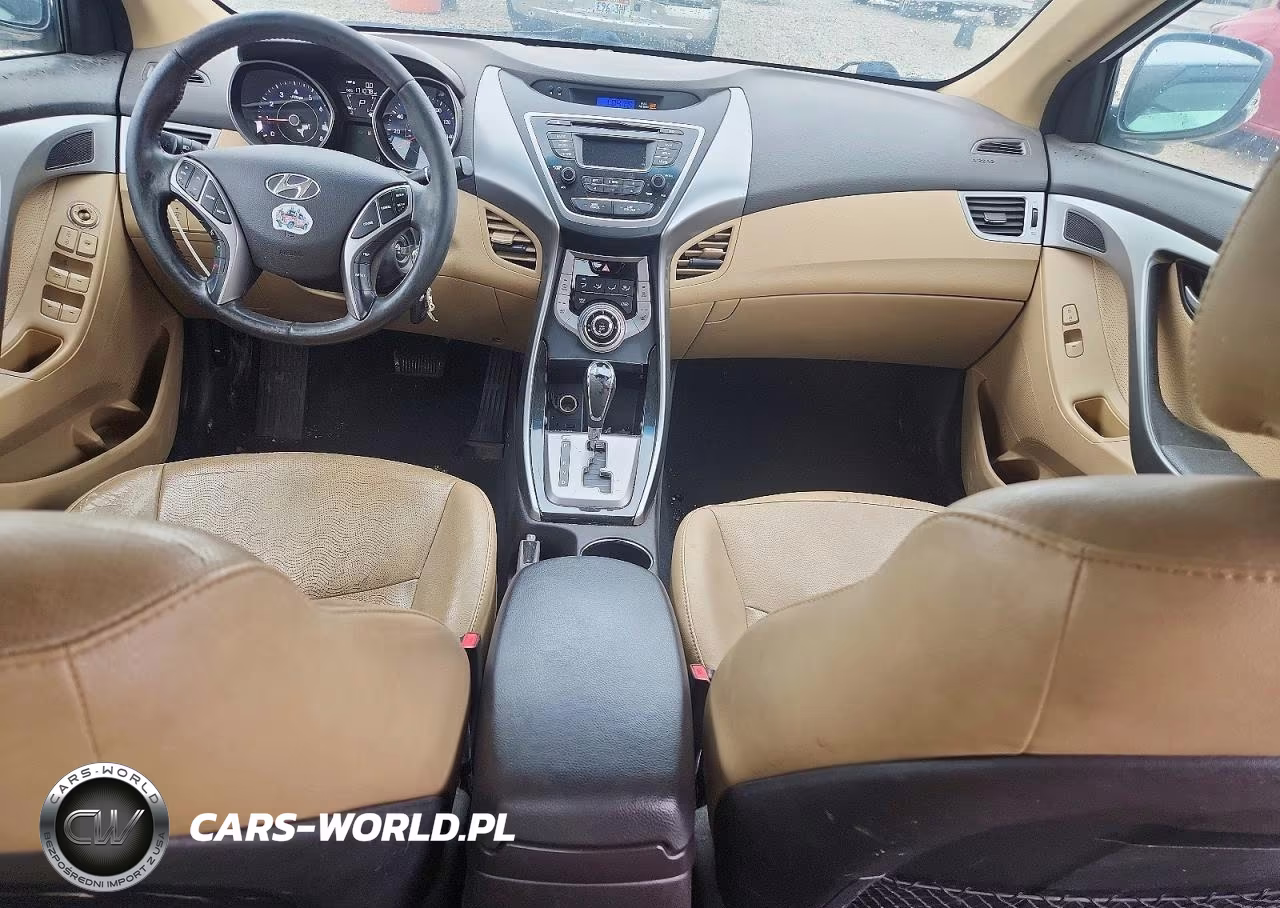 2013 Hyundai Elantra Limited VIN:5NPDH4AEXDH244453 - 8
