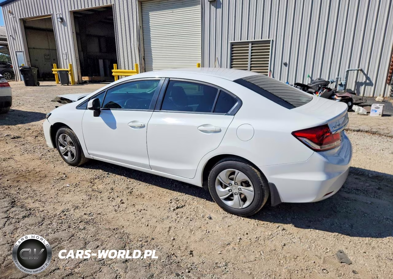 2013 Honda Civic Lx VIN:19XFB2F54DE083657 - 2