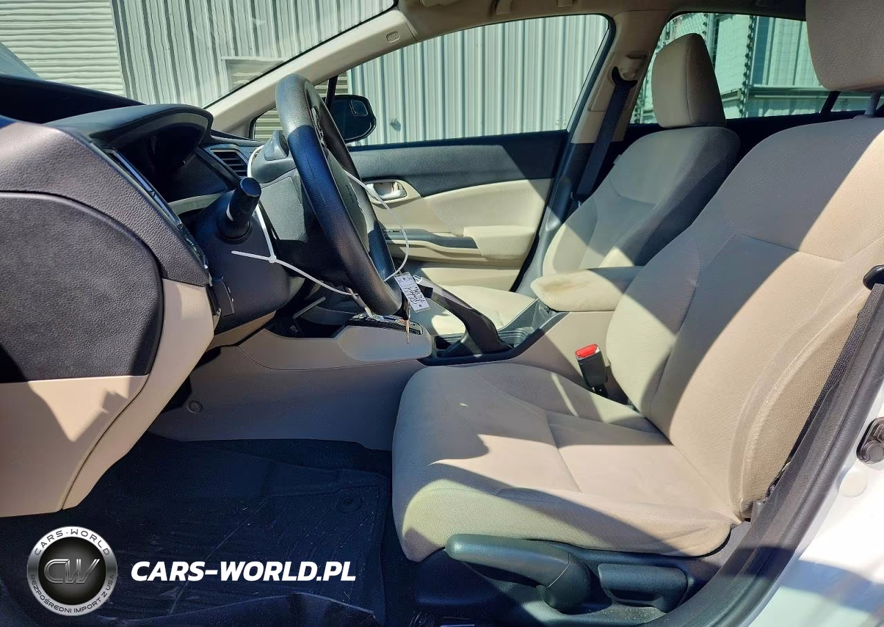 2013 Honda Civic Lx VIN:19XFB2F54DE083657 - 7