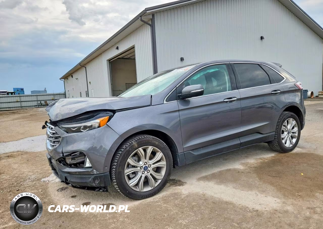 2021 Ford Edge Titanium VIN:2FMPK4K95MBA29442 - 1
