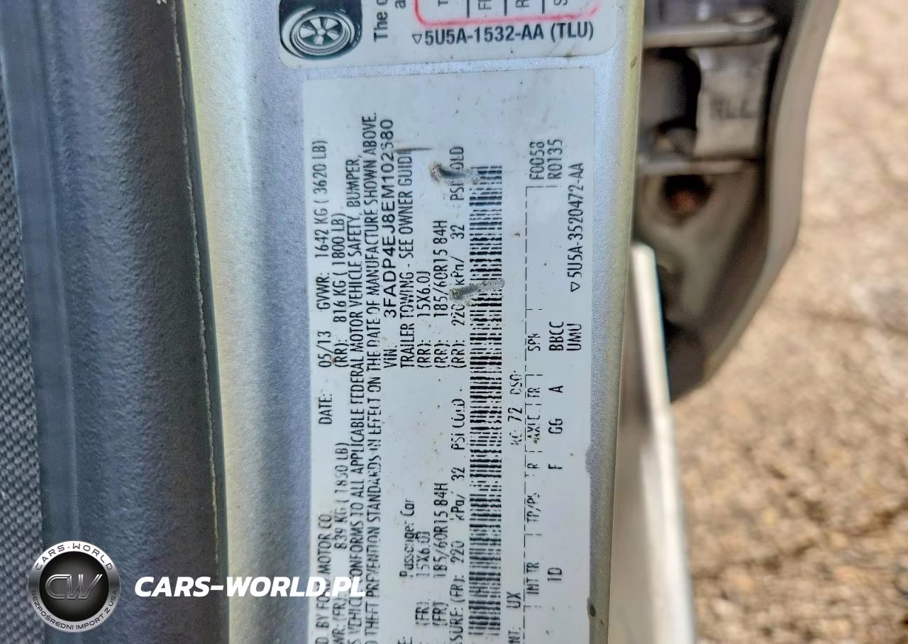 2014 Ford Fiesta Se VIN:3FADP4EJ8EM102680 - 12
