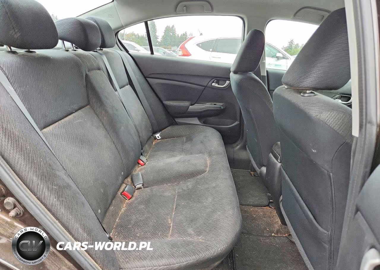 2013 Honda Civic Lx VIN:2HGFB2F58DH584881 - 10