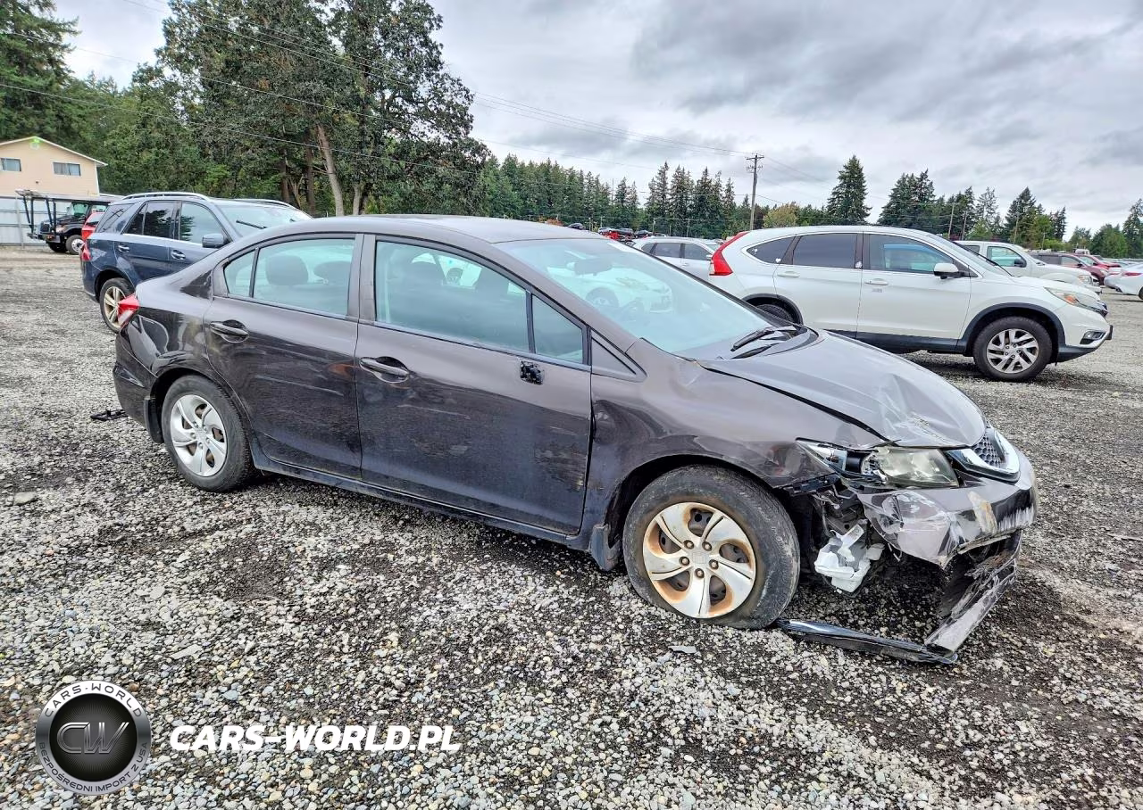 2013 Honda Civic Lx VIN:2HGFB2F58DH584881 - 4