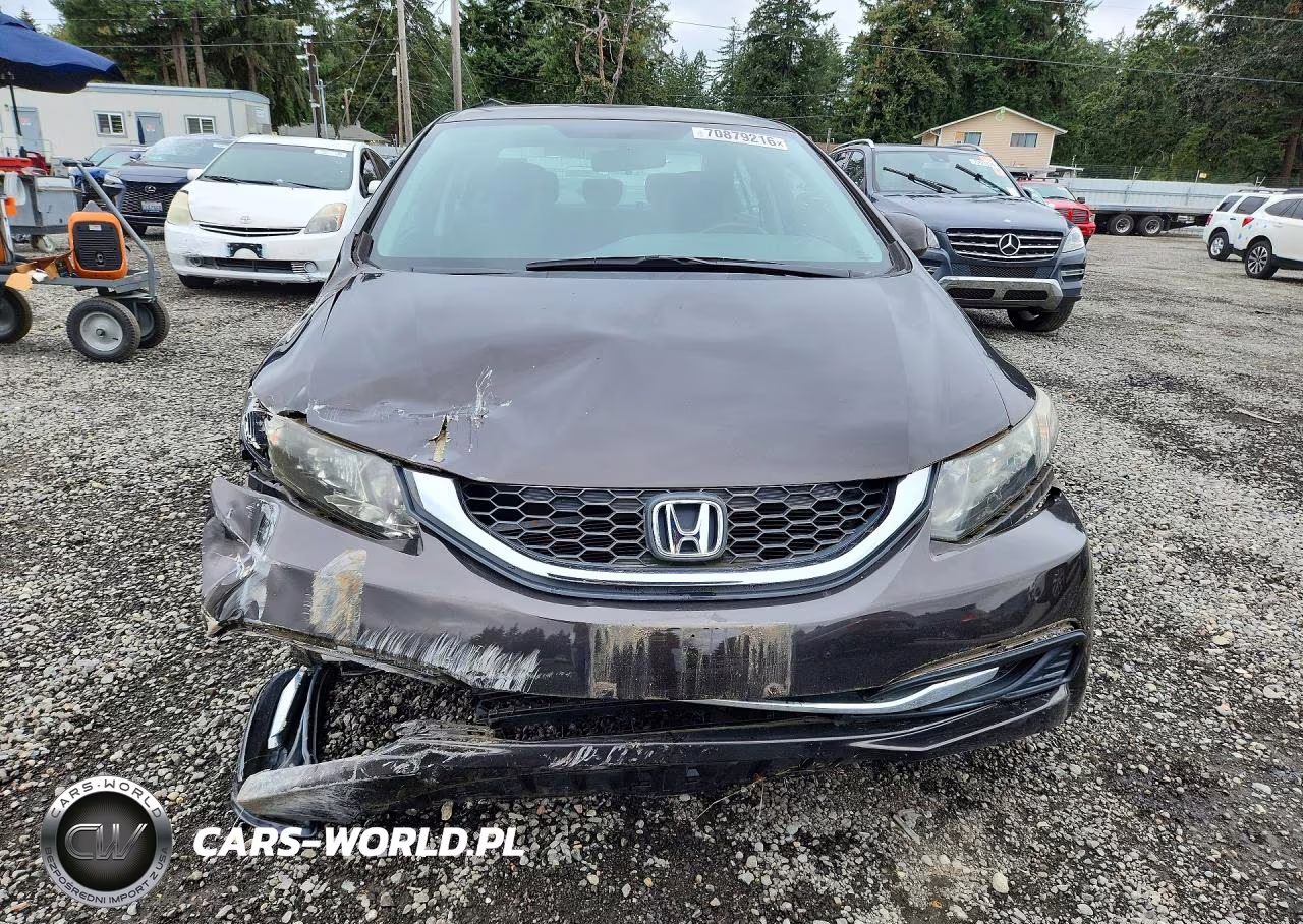 2013 Honda Civic Lx VIN:2HGFB2F58DH584881 - 5