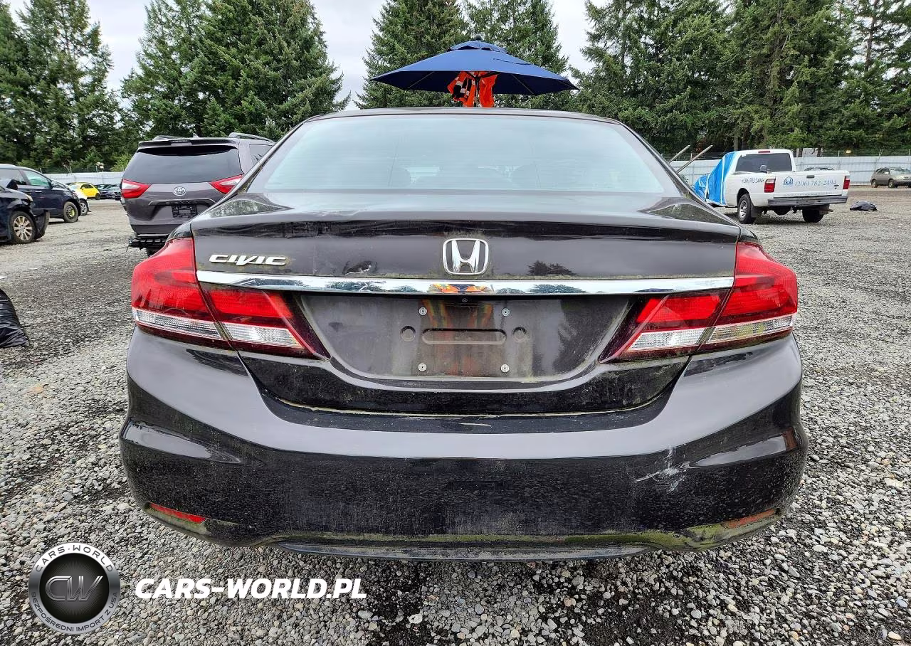 2013 Honda Civic Lx VIN:2HGFB2F58DH584881 - 6