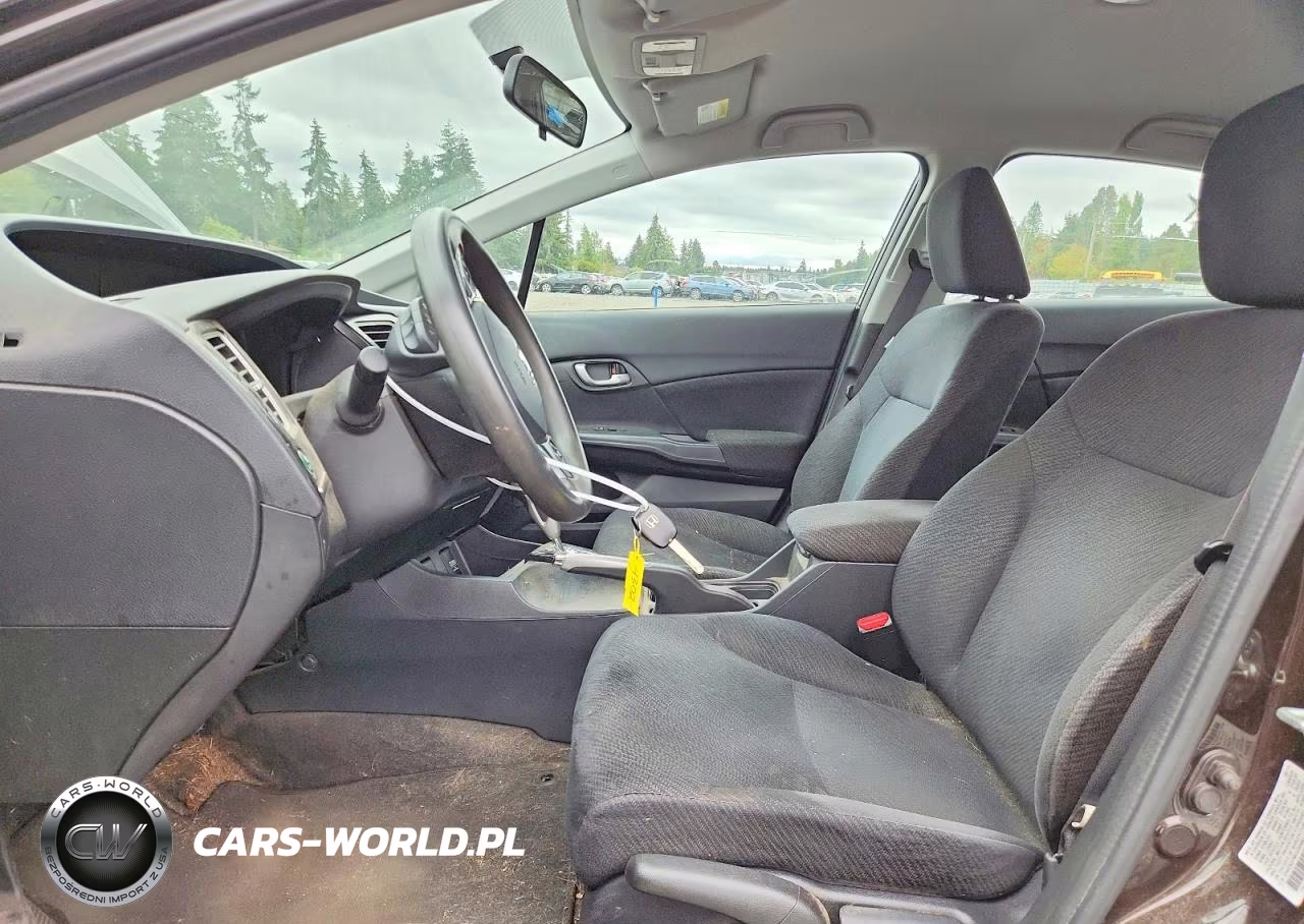 2013 Honda Civic Lx VIN:2HGFB2F58DH584881 - 7