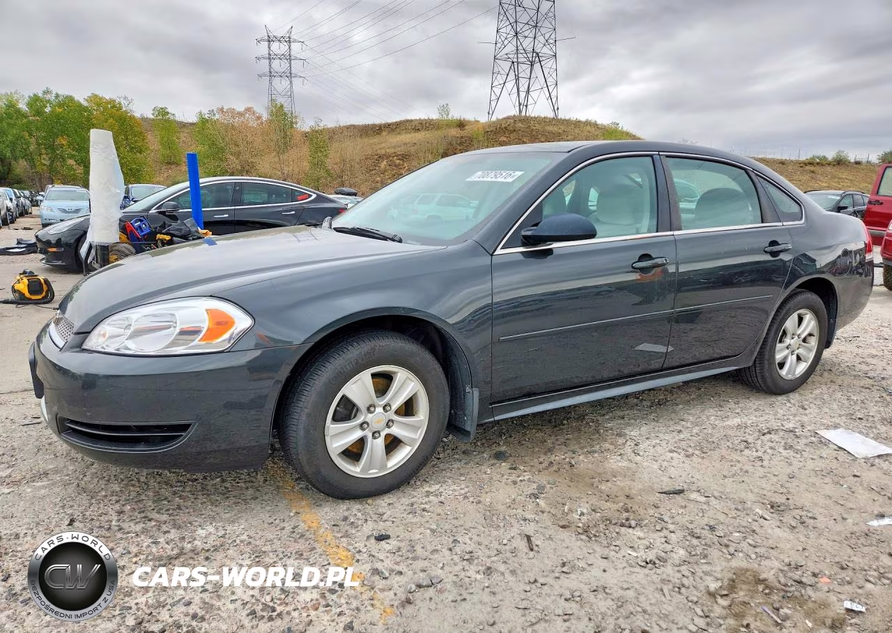 2012 Chevrolet Impala Ls VIN:2G1WA5E30C1265834 - 1
