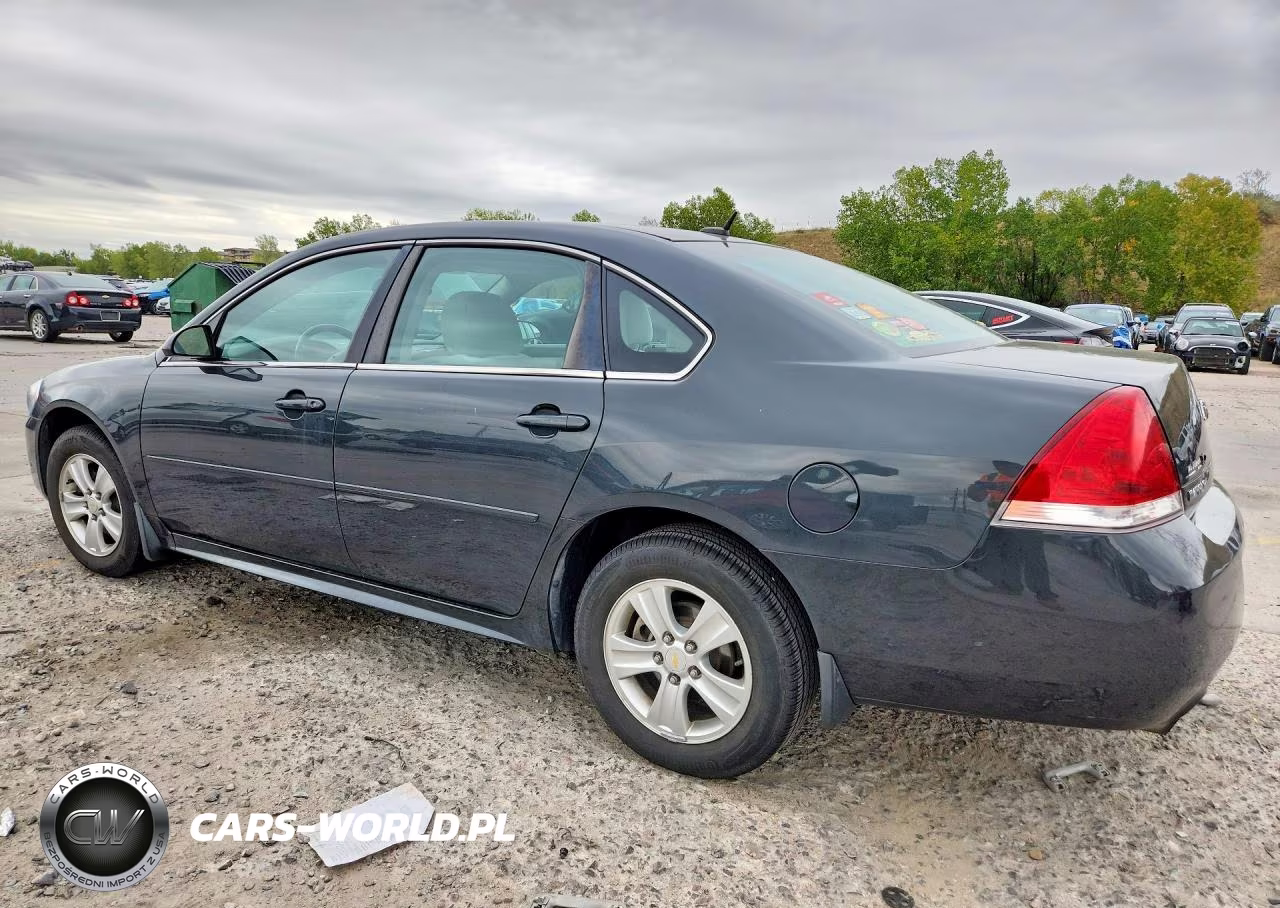 2012 Chevrolet Impala Ls VIN:2G1WA5E30C1265834 - 2