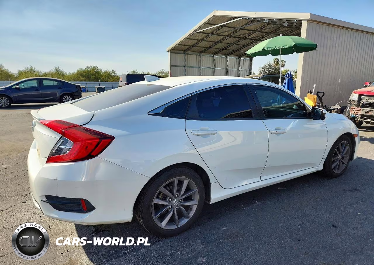 2020 Honda Civic Exl VIN:19XFC1F77LE204317 - 3