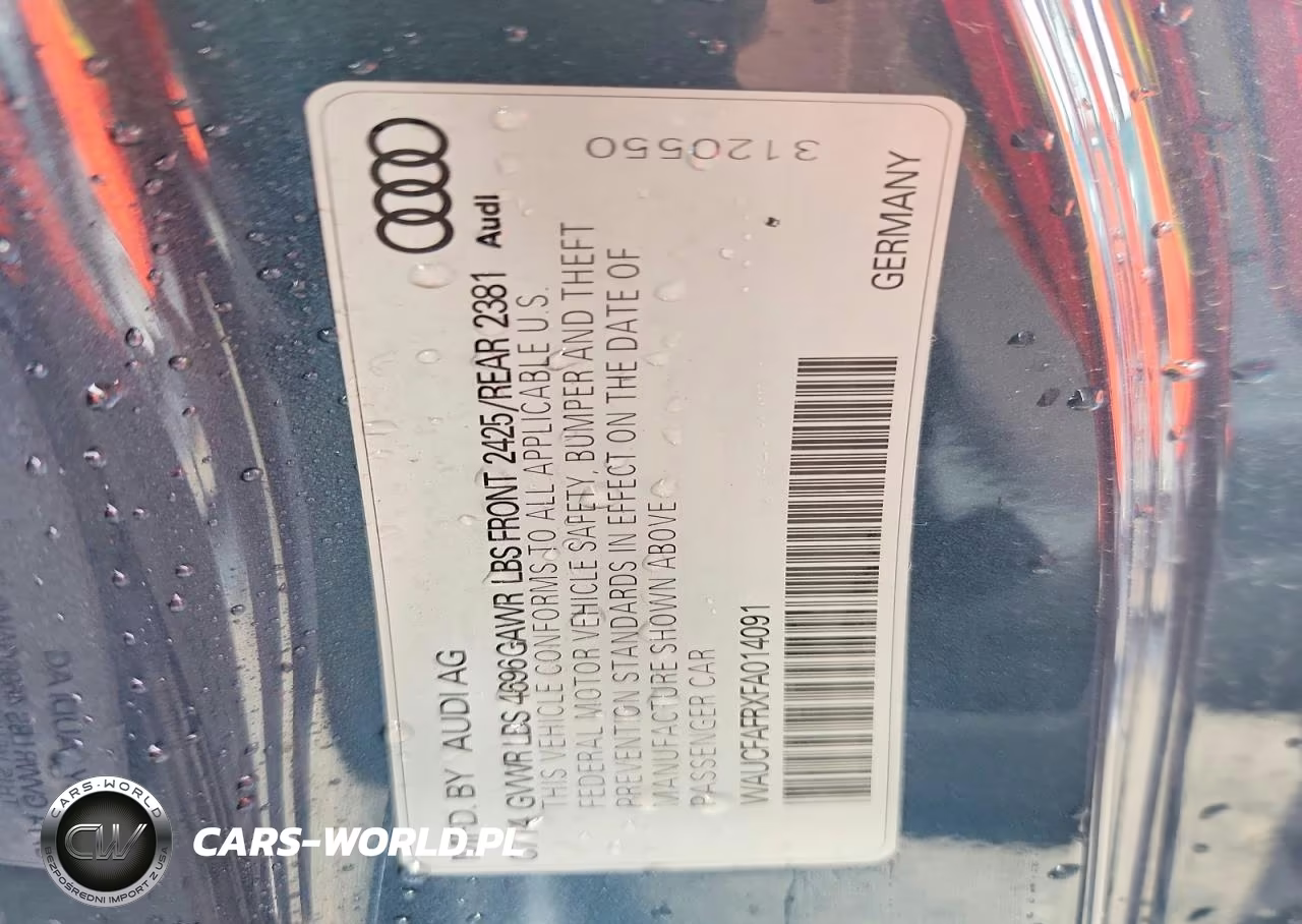 2015 Audi A5 Premium VIN:WAUCFAFRXFA014091 - 13