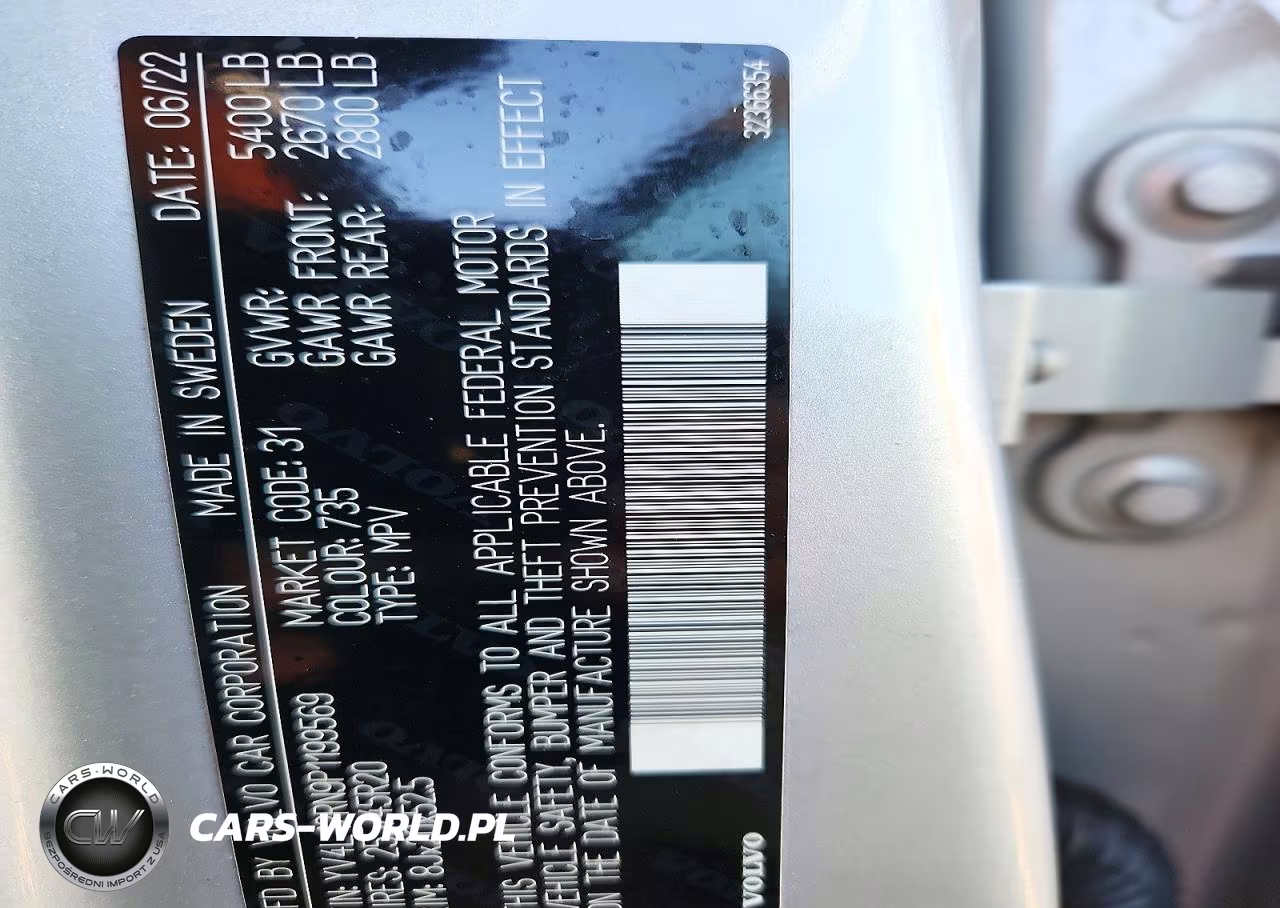 2023 Volvo Xc60 Plus VIN:YV4L12RN9P1199569 - 12