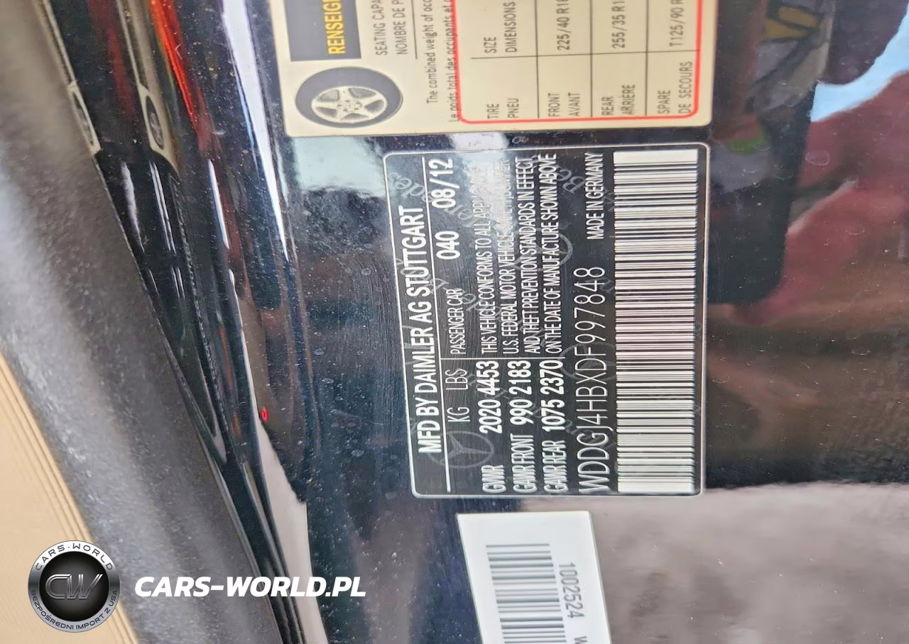 2013 Mercedes-Benz C 250 VIN:WDDGJ4HBXDF997848 - 12