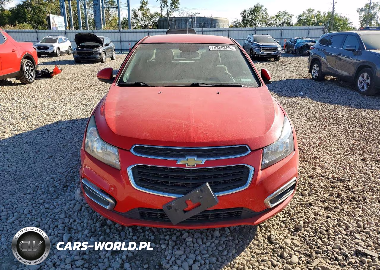 2015 Chevrolet Cruze Lt VIN:1G1PC5SB8F7201381 - 5