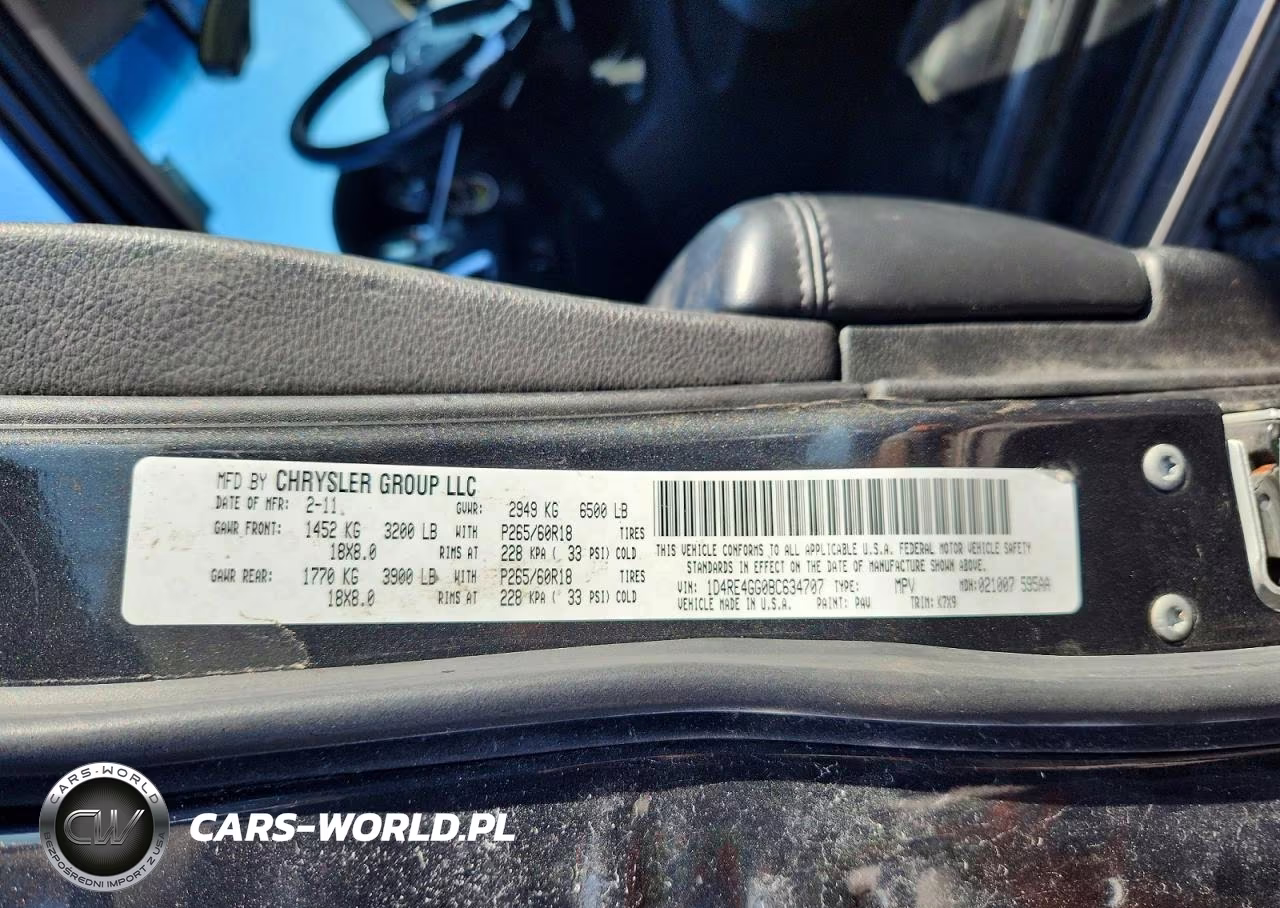 2011 Dodge Durango Crew VIN:1D4RE4GG0BC634707 - 13