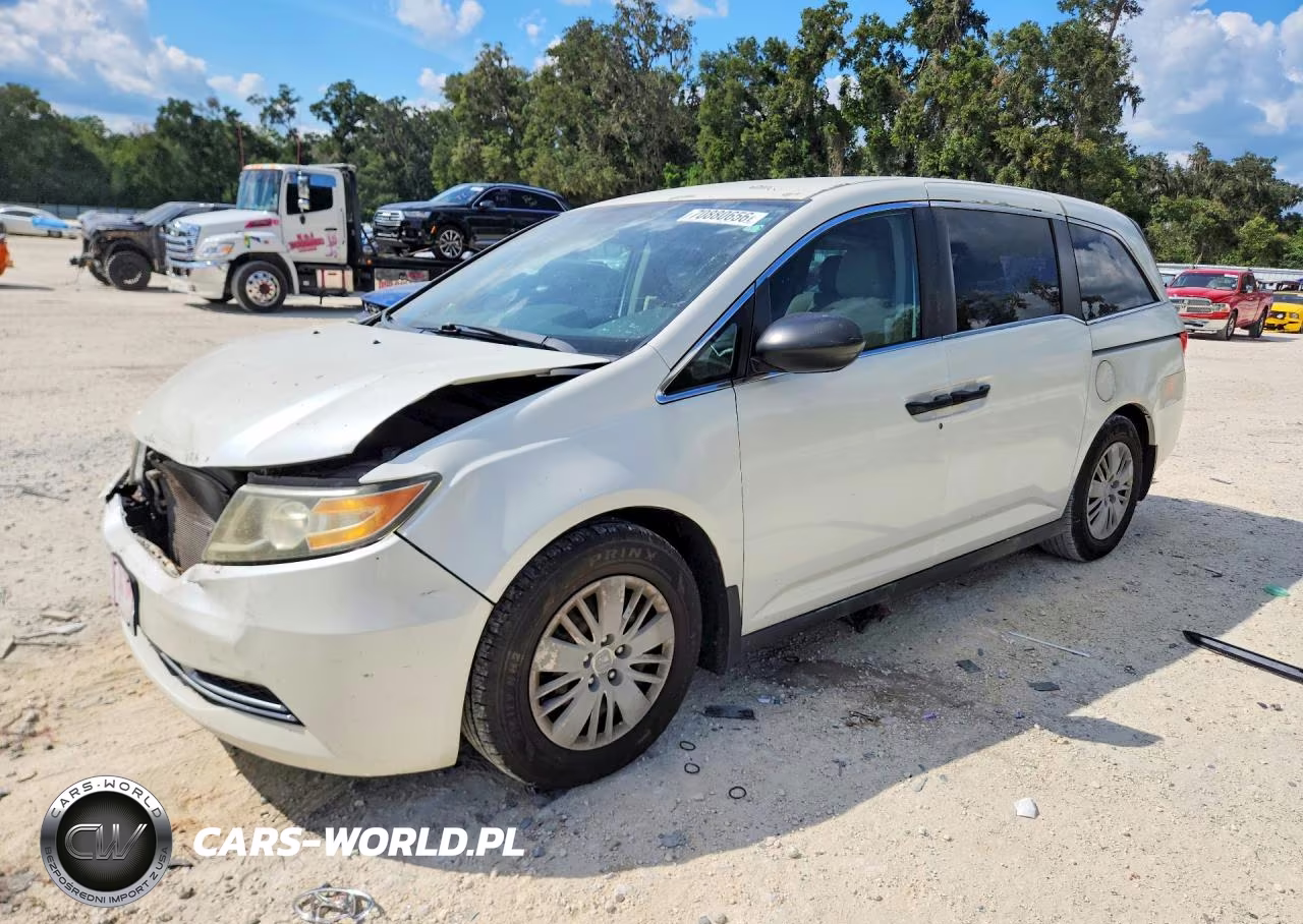 2014 Honda Odyssey Lx VIN:5FNRL5H21EB012040 - 1