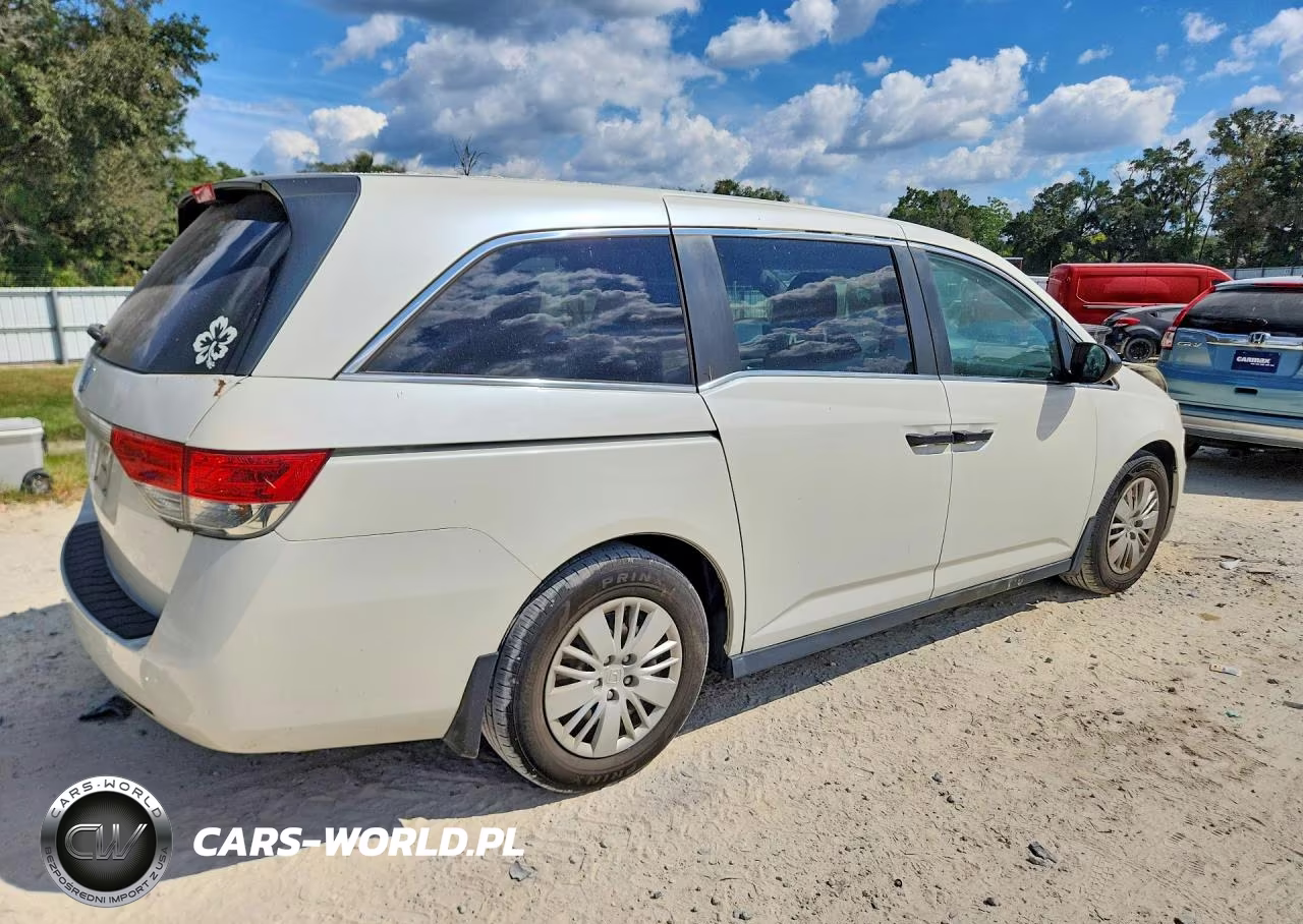 2014 Honda Odyssey Lx VIN:5FNRL5H21EB012040 - 3