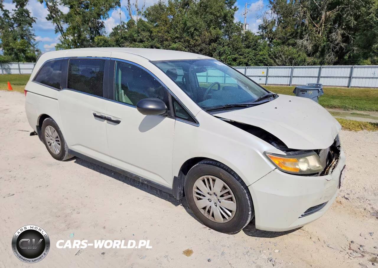 2014 Honda Odyssey Lx VIN:5FNRL5H21EB012040 - 4