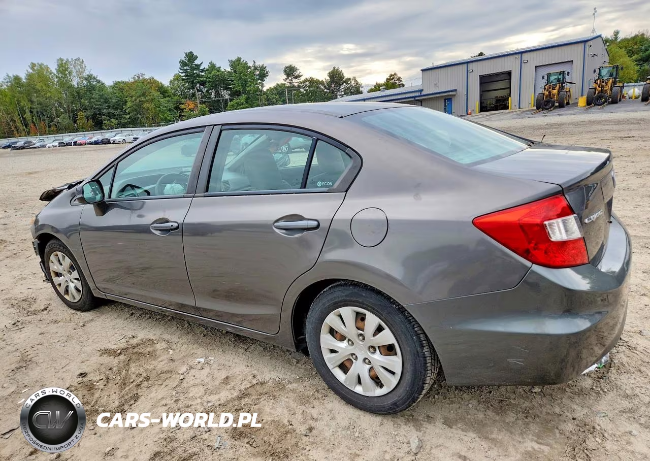 2012 Honda Civic Lx VIN:2HGFB2F56CH569388 - 2