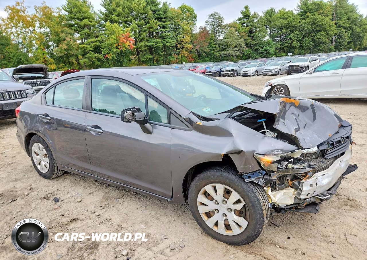 2012 Honda Civic Lx VIN:2HGFB2F56CH569388 - 4