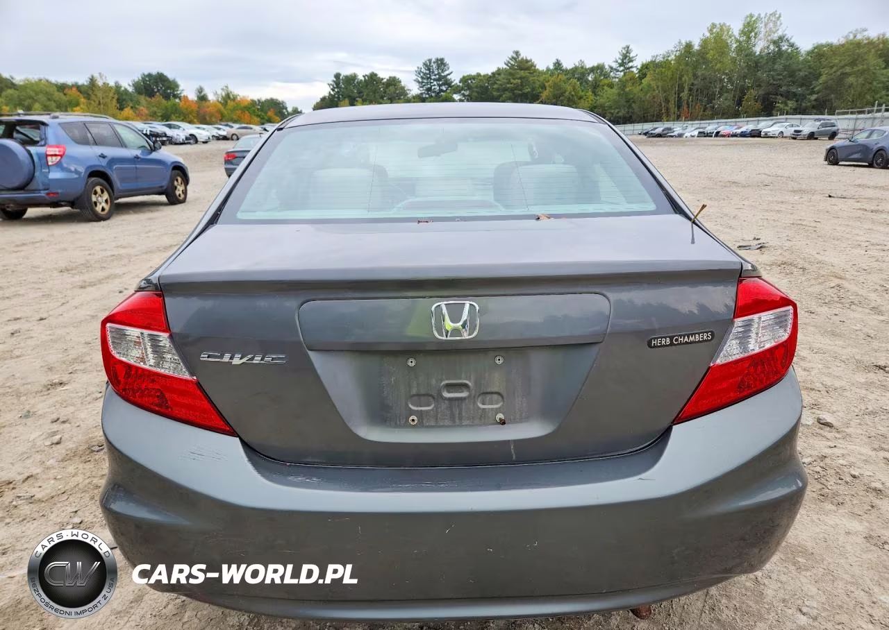 2012 Honda Civic Lx VIN:2HGFB2F56CH569388 - 6