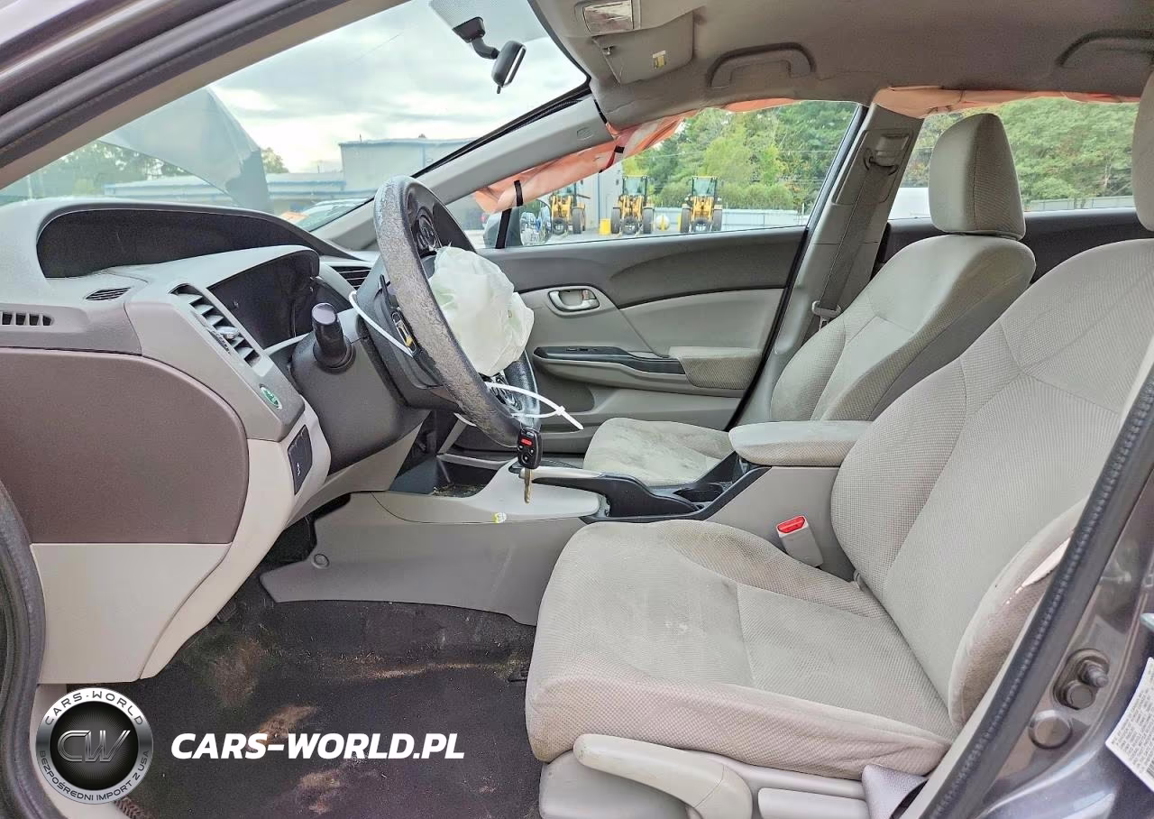 2012 Honda Civic Lx VIN:2HGFB2F56CH569388 - 7