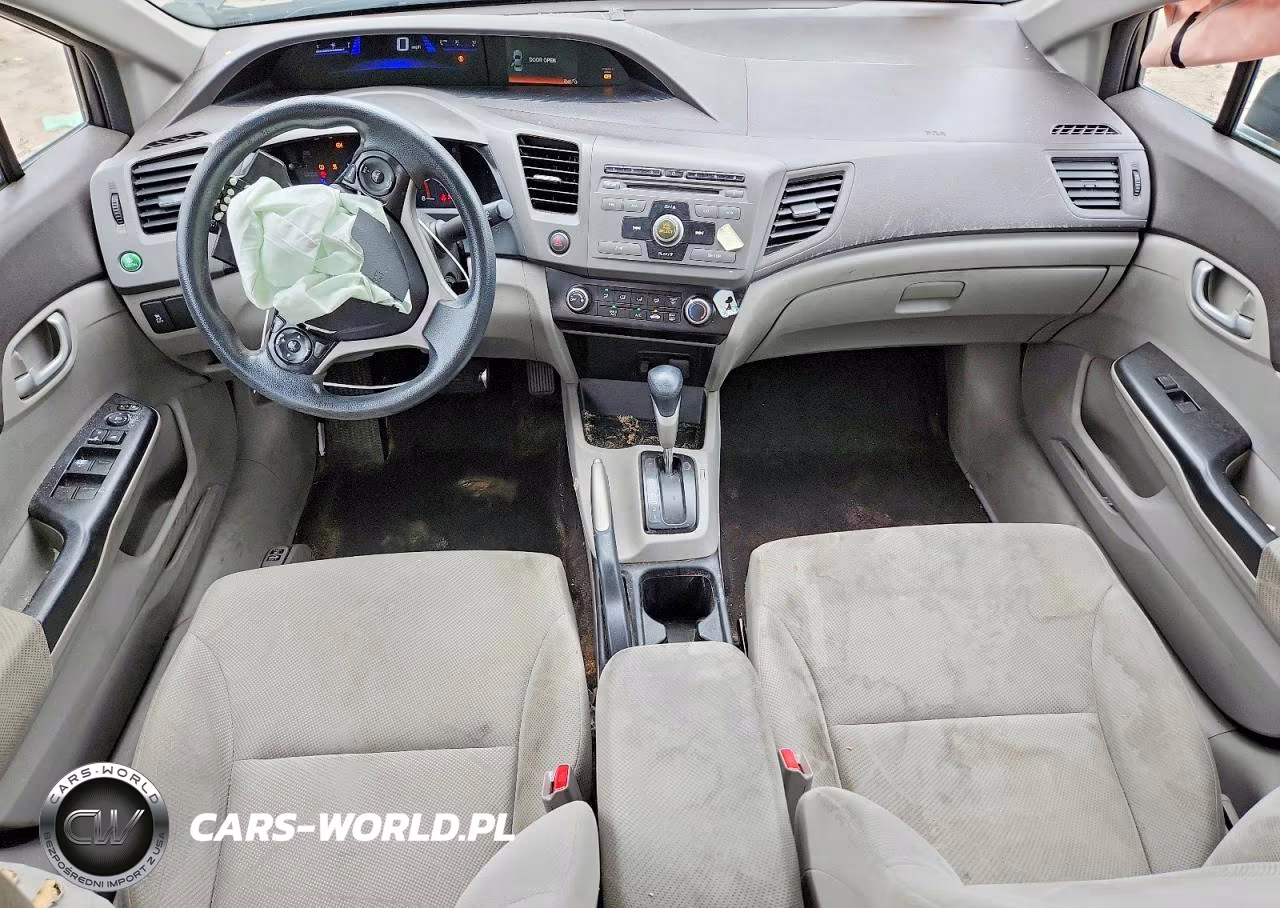 2012 Honda Civic Lx VIN:2HGFB2F56CH569388 - 8